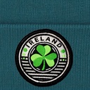 Ireland Circle Shamrock Organic Cotton Beanie