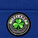Ireland Circle Shamrock Organic Cotton Beanie