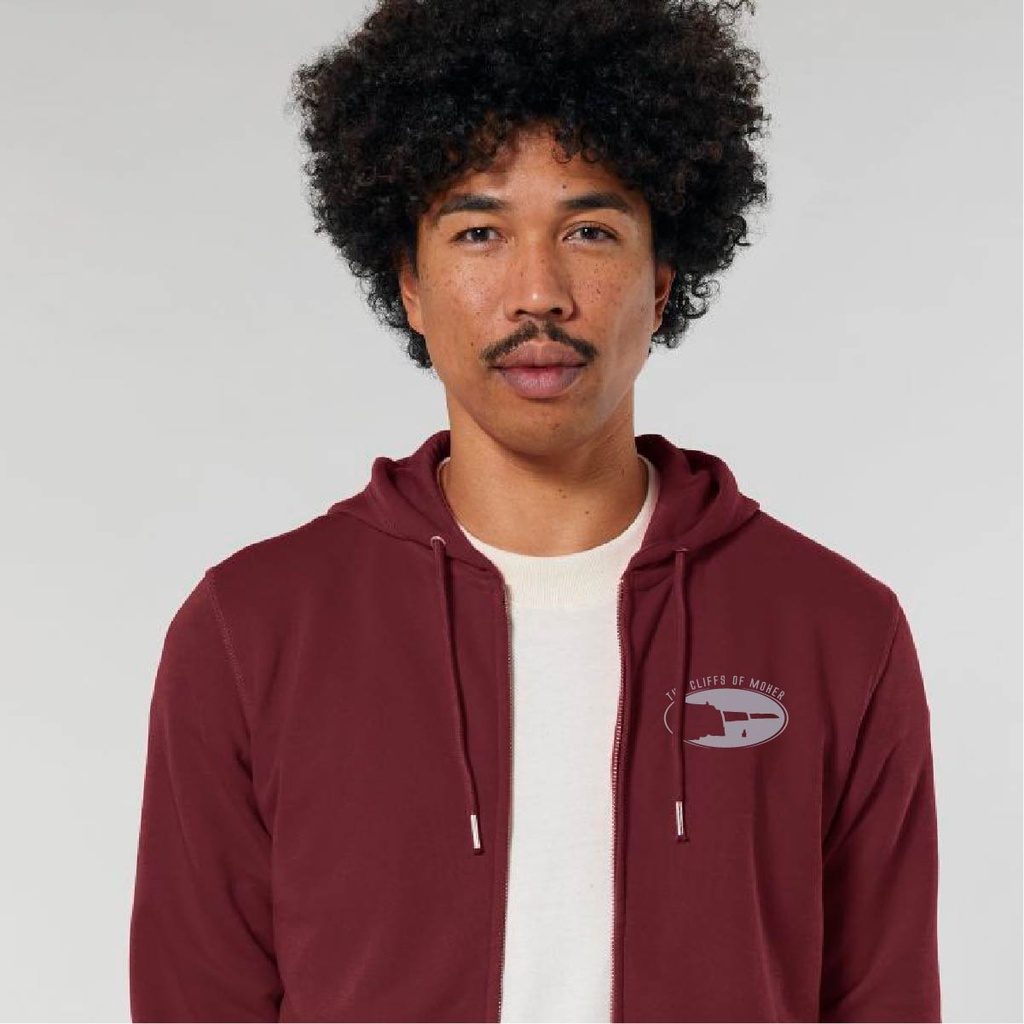 Logobeg Organic/Recycled Zip Hood