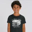 Monochrome Moher Cliffs Organic Kid T-Shirt
