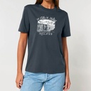 Monochrome Moher Cliffs Organic Unisex T-Shirt