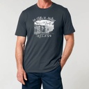 Monochrome Moher Cliffs Organic Unisex T-Shirt