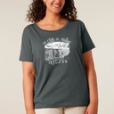 Monochrome Moher Cliffs Organic Women's T-Shirt