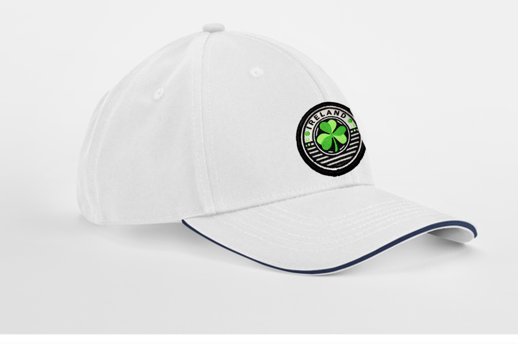 Ireland Circle Shamrock Organic cotton 6-panel Cap